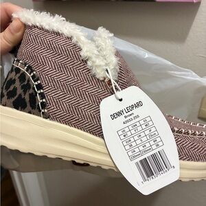 HEYDUDE Denny Leopard - Comfortable Slip on Boots